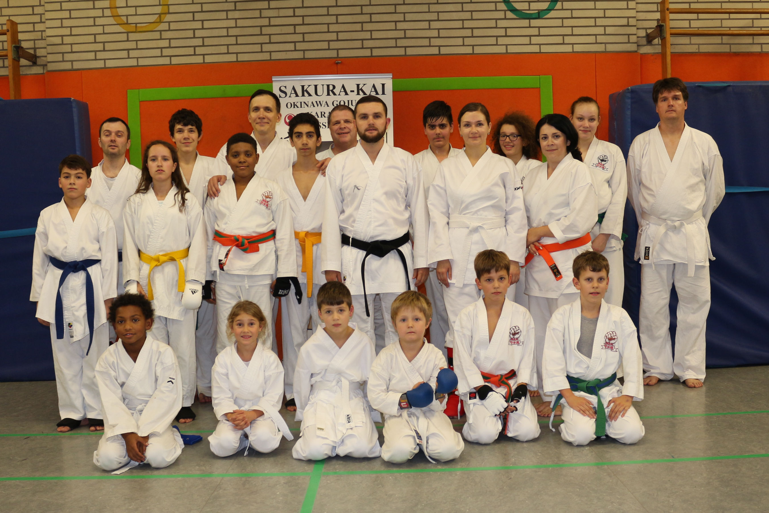 Gemischte Karategruppe Düsseldorf 2017