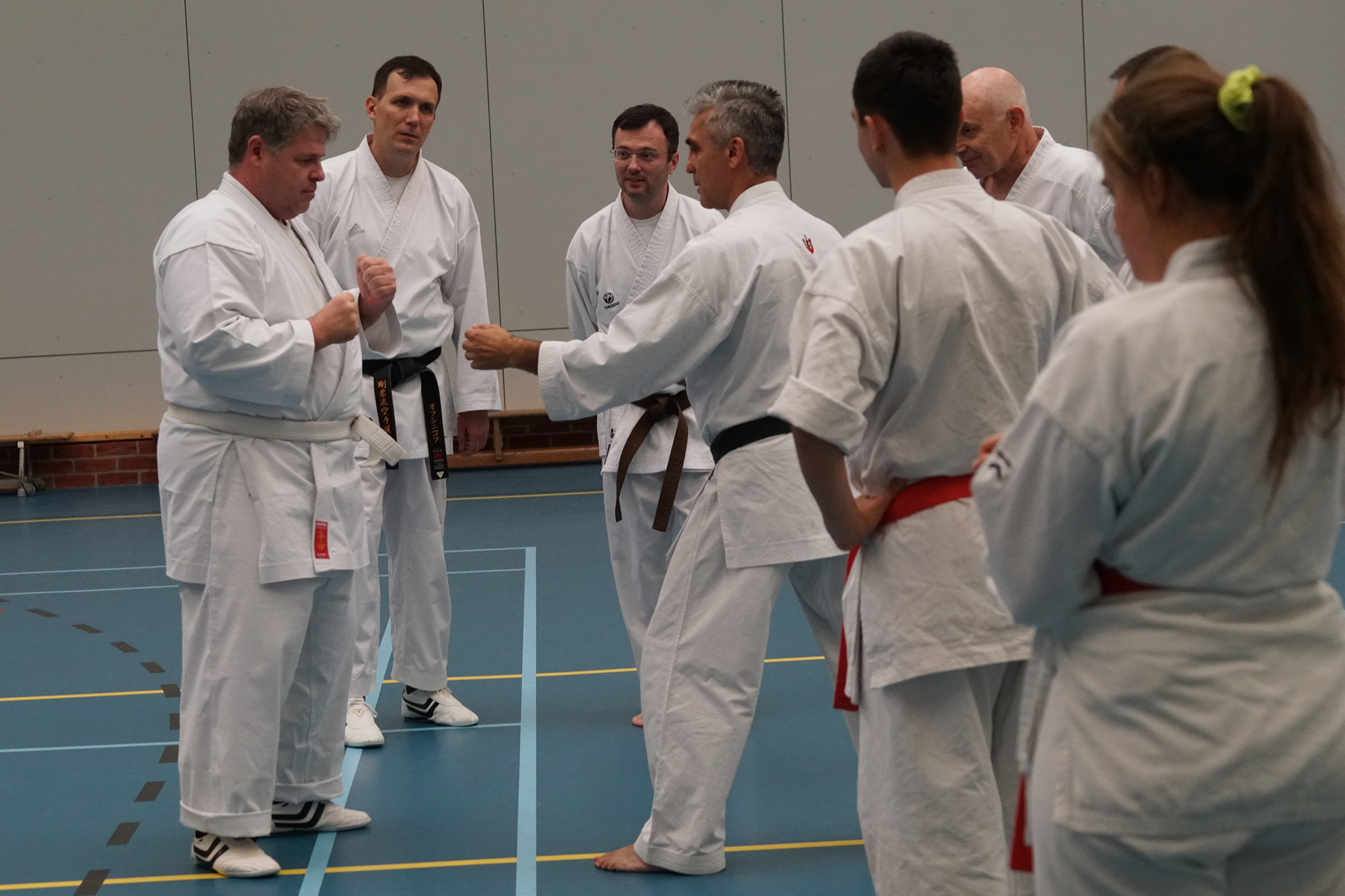 Sakura-Kai Karate Lehrgang Belgien 2018