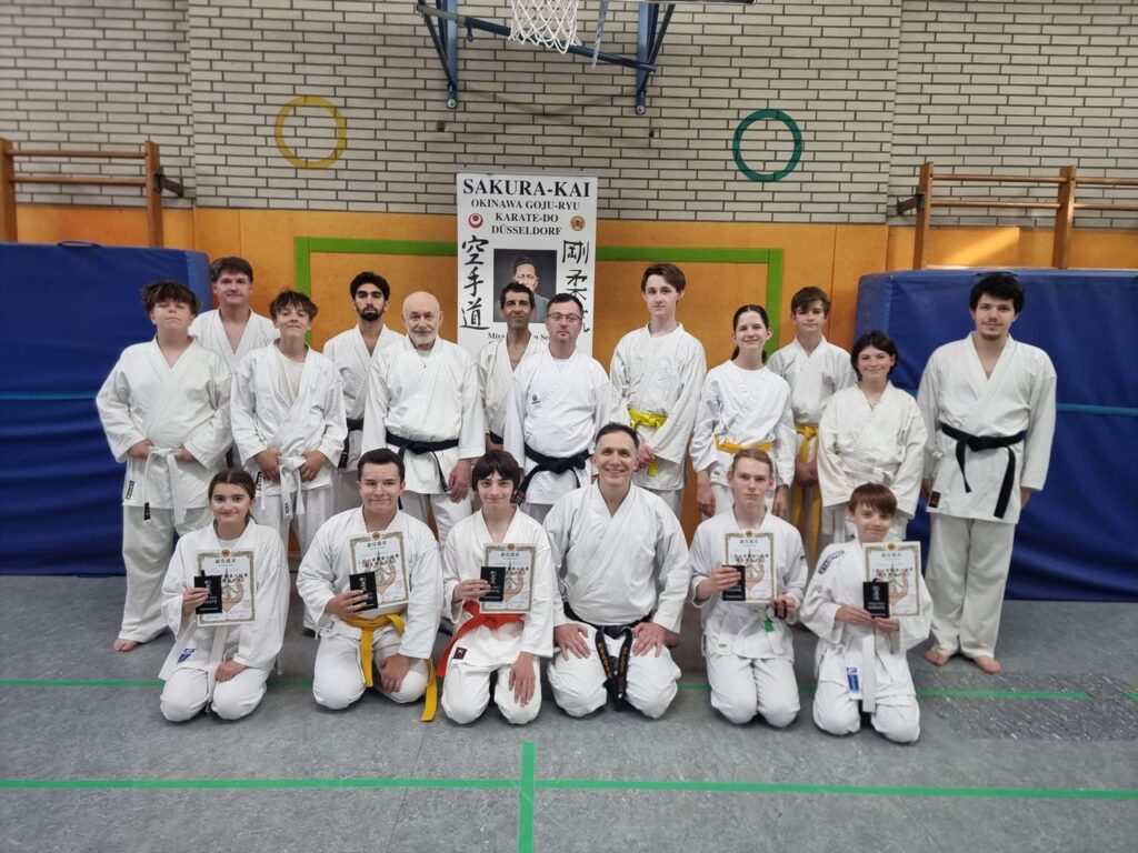 Sakura-Kai Karate Prüfungen Sommer 2025 Erwachsene